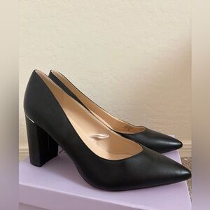 Marc Fisher Black Block Heel Pumps